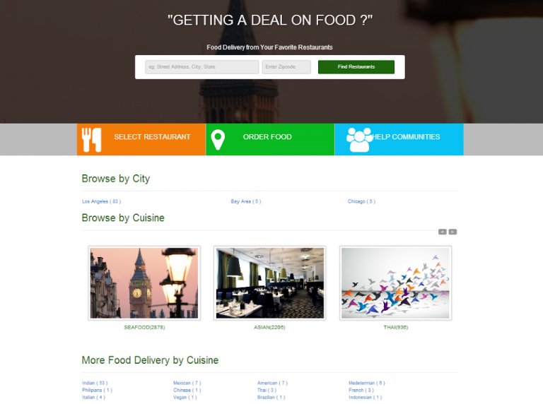 Help us name the food ordering portal