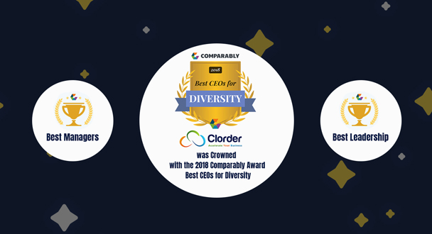 Clorder Corporation Earns Comparably Employees Choice Awards Honors